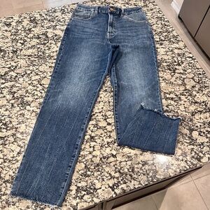 Express Straight Ankle Highrise Ultra Hyper stretch size M